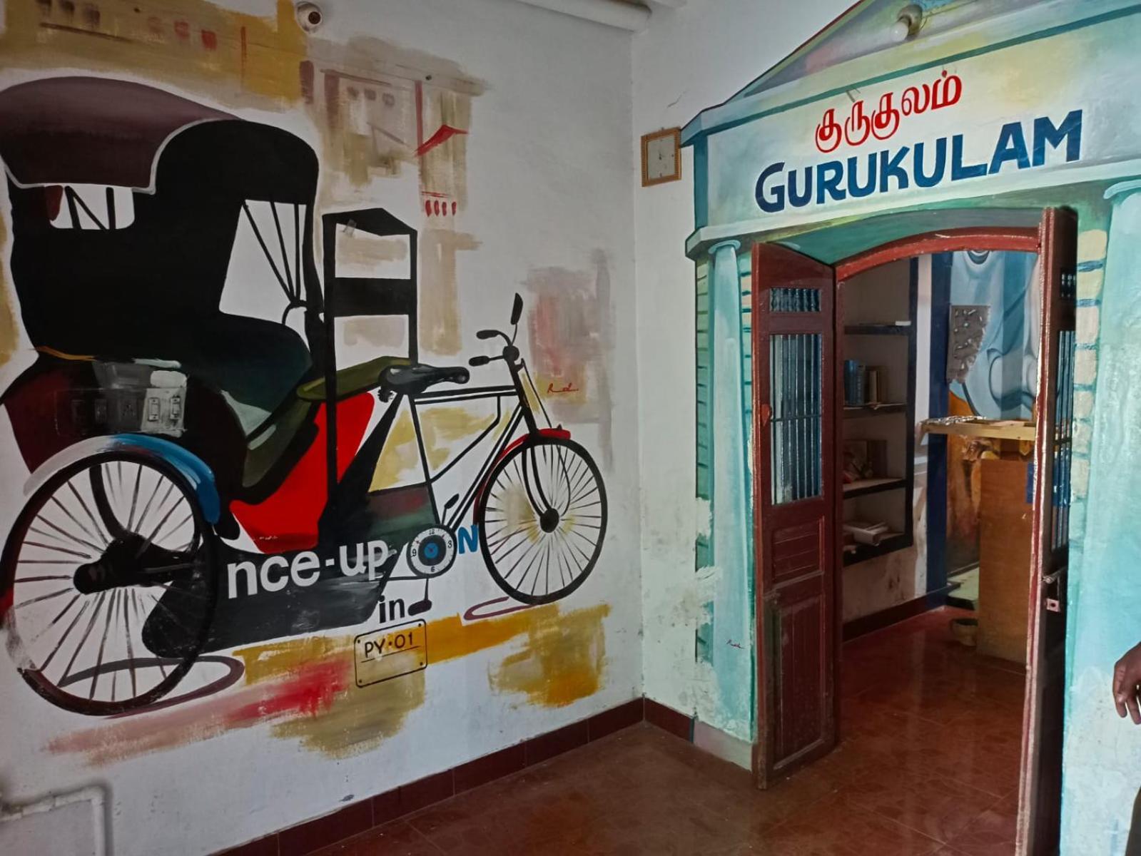 Gurukulam Hostel Пондичерри Экстерьер фото